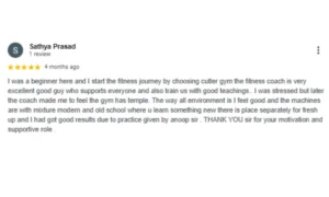 Cutler Fitness Centre Gym in Mangalore Review
