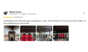 Zeus Fitness Club Gym in Mangalore Review